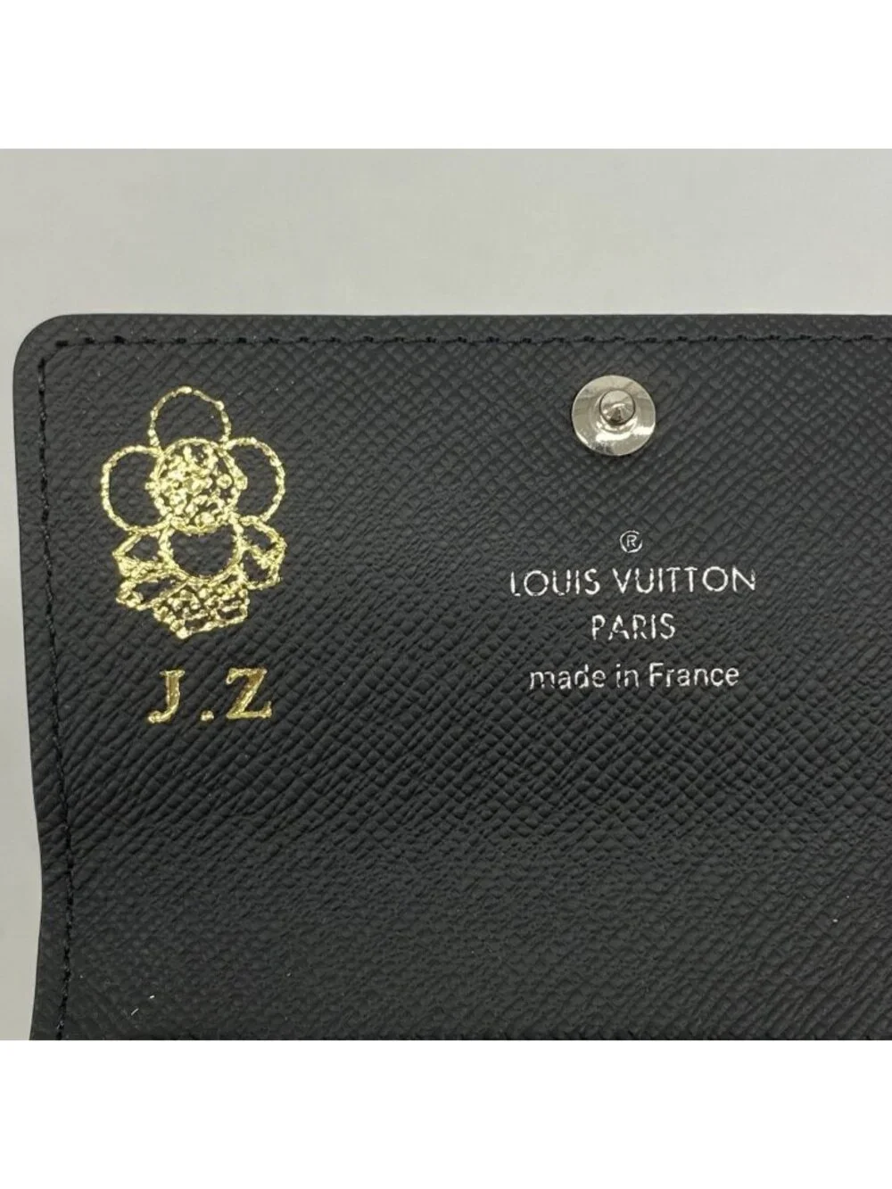 Louis Vuitton Key Case Damier Graphite Multicles 6 Black Key Holder